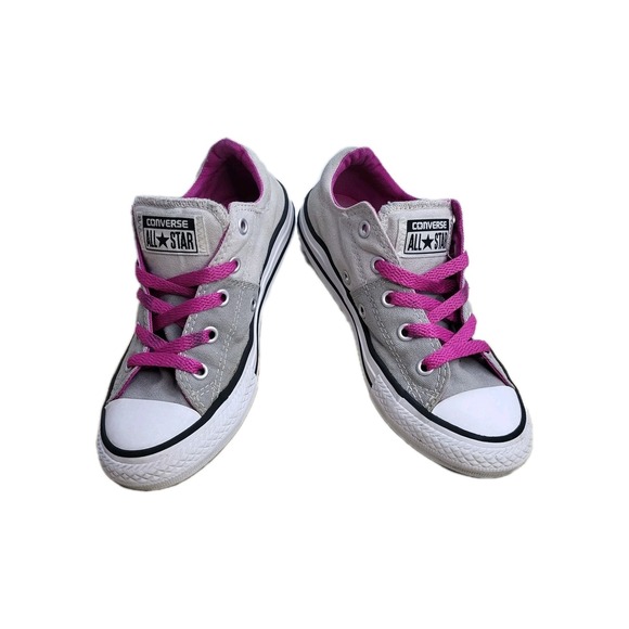 Converse Other - Converse Chuck Taylor All Star 651747F Madison Padded Junior Size 1.5 Gray Pink